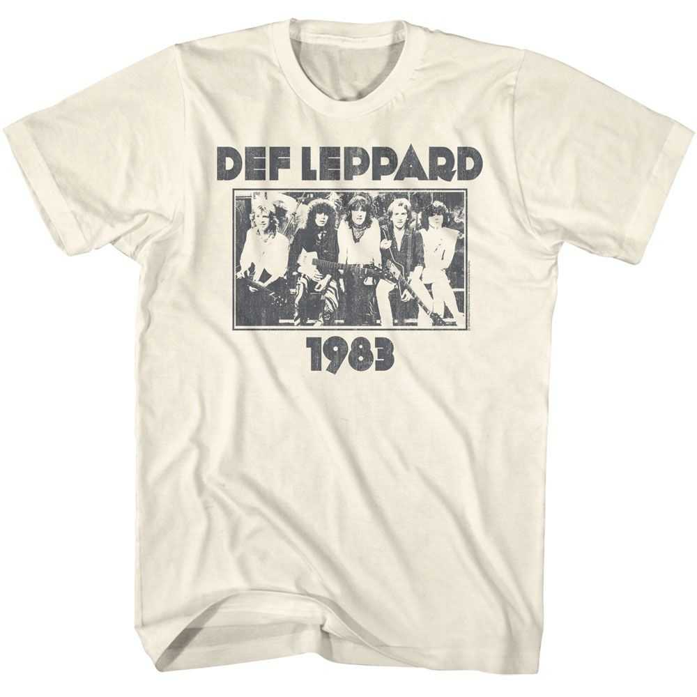 Def Leppard - DEF LEPPARD MONOCHROME 1983 Adult Shirt