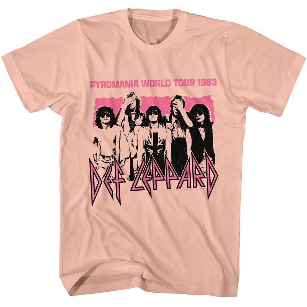 Def Leppard - DEF LEPPARD PYRO WORLD TOUR Adult Shirt