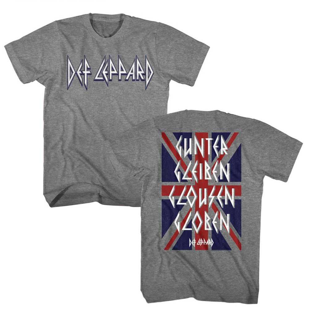 Def Leppard - DEF LEPPARD GUNTER GLEIBEN FRONT AND BACK Adult Shirt