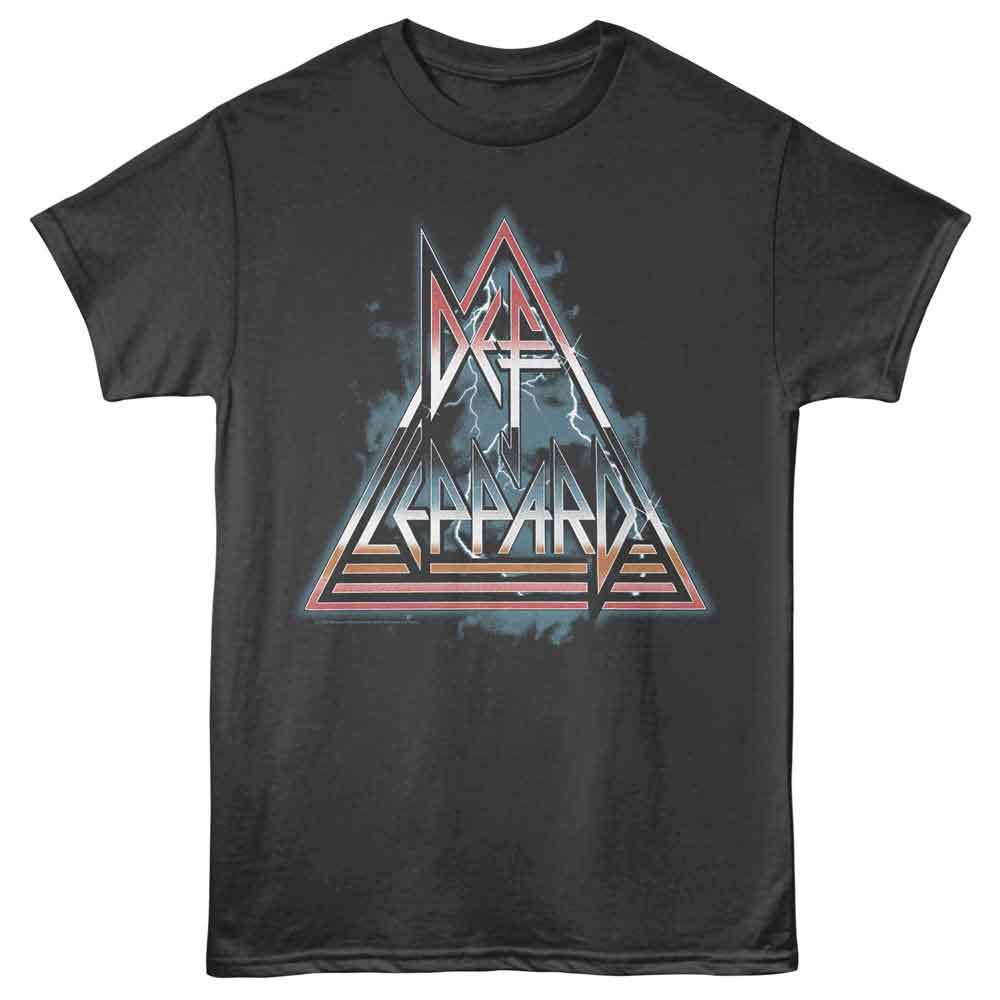 Def Leppard - DEF LEPPARD CLOUDS LIGHTNING TRIANGLE Adult Shirt