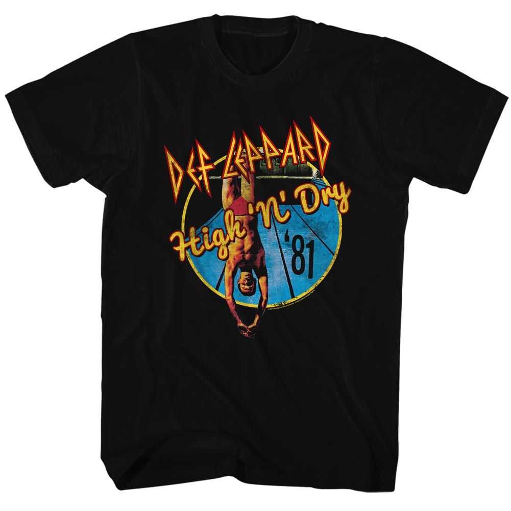 Def Leppard - HIGH N DRY Adult Shirt