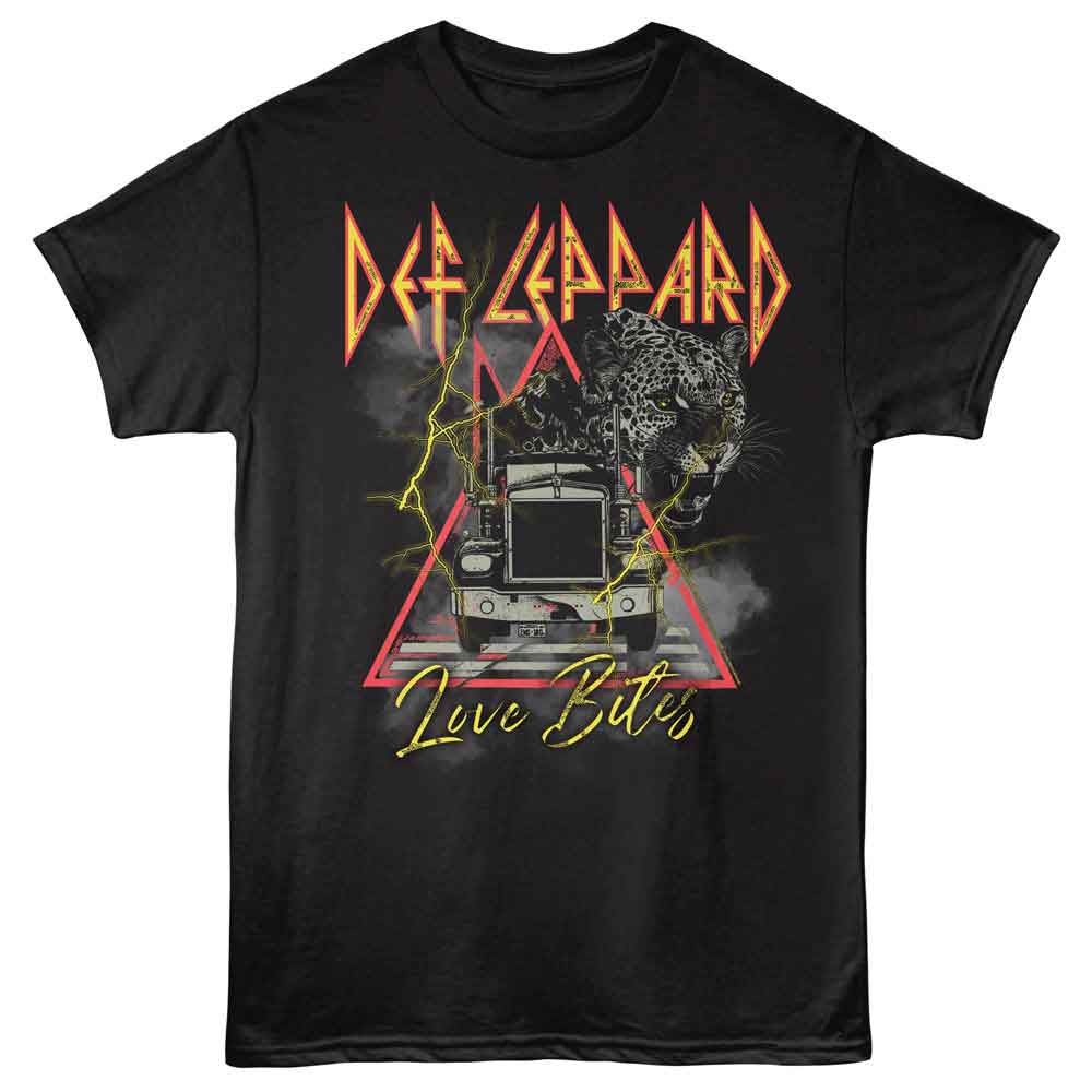 Def Leppard - DEF LEPPARD LOVE BITES TRUCK Adult Shirt