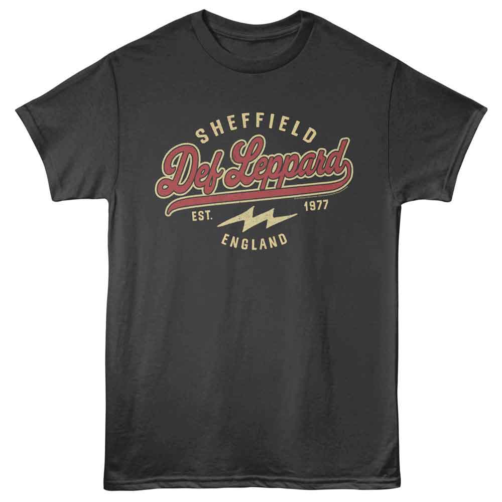 Def Leppard - DEF LEPPARD SHEFFIELD ENGLAND Adult Shirt