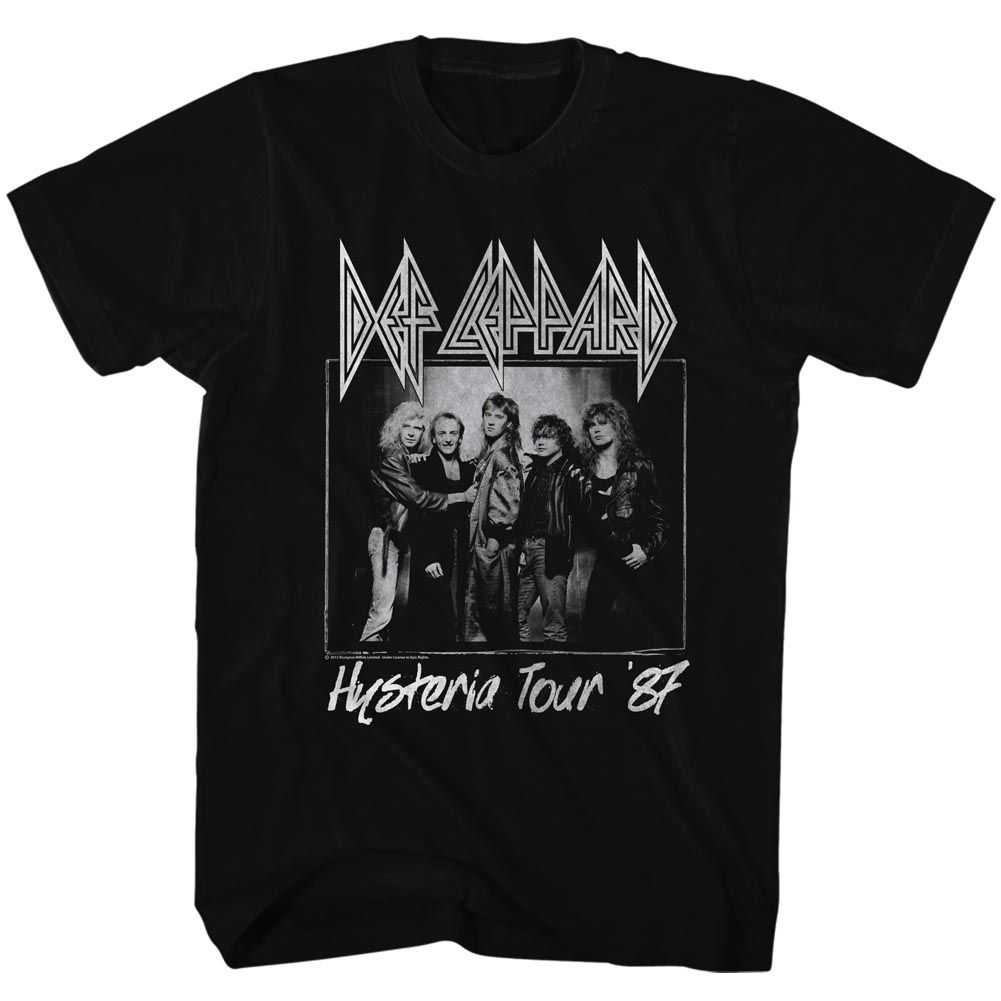 Def Leppard - HYSTERIA TOUR Adult Shirt