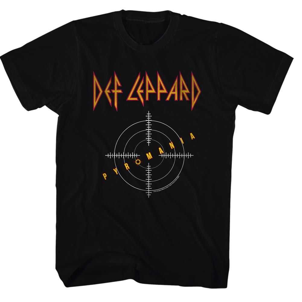 Def Leppard - PYROMANIA Adult Shirt
