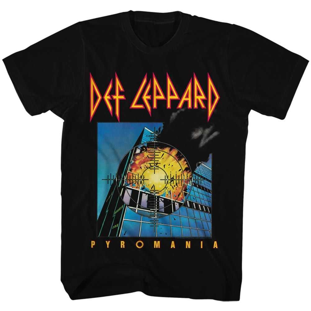 Def Leppard - PYROMANIA Adult Shirt