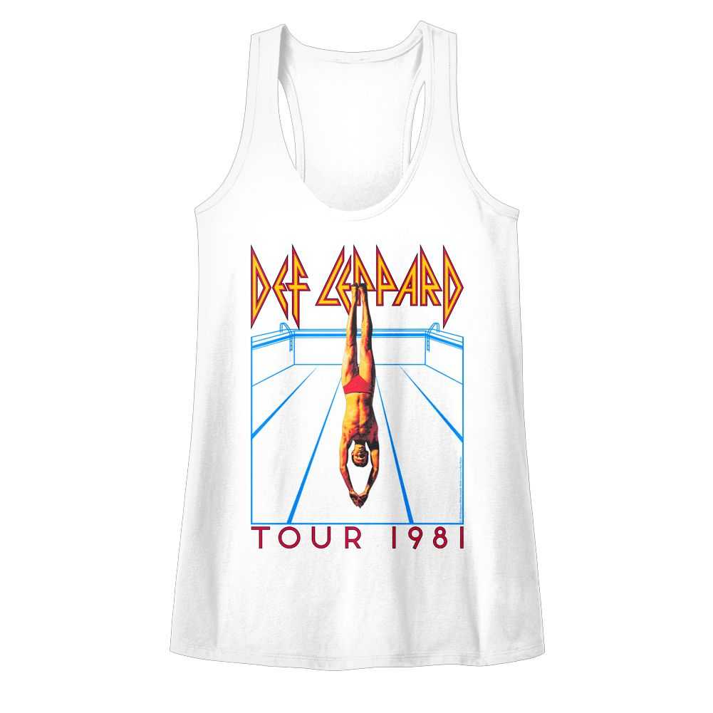 Def Leppard - HES SWIMMING Adult Shirt