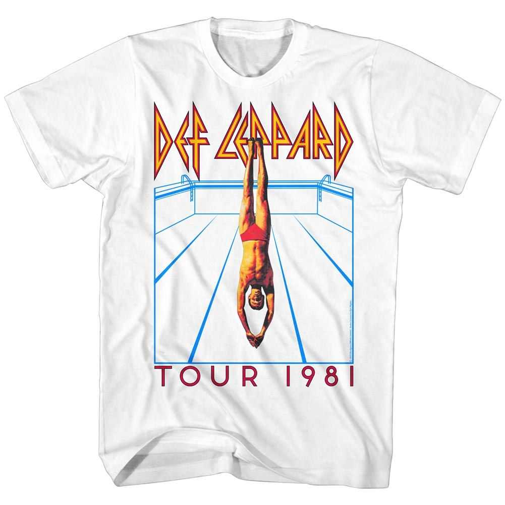 Def Leppard - HES SWIMMING Adult Shirt