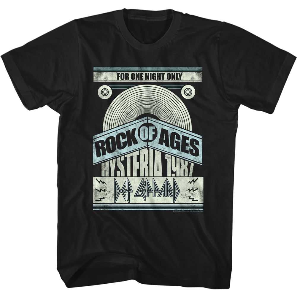 Def Leppard - FOR ONE NIGHT ONLY Adult Shirt