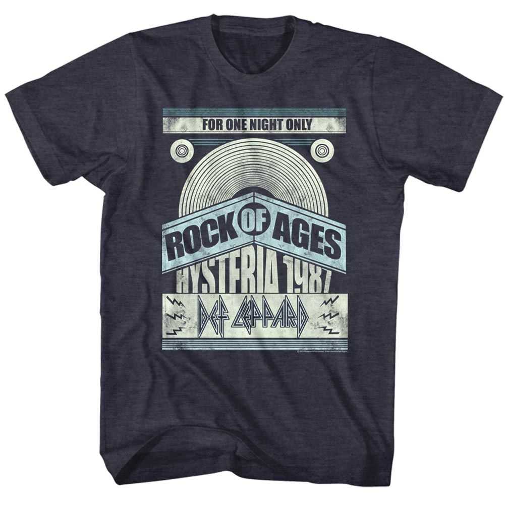 Def Leppard - FOR ONE NIGHT ONLY Adult Shirt