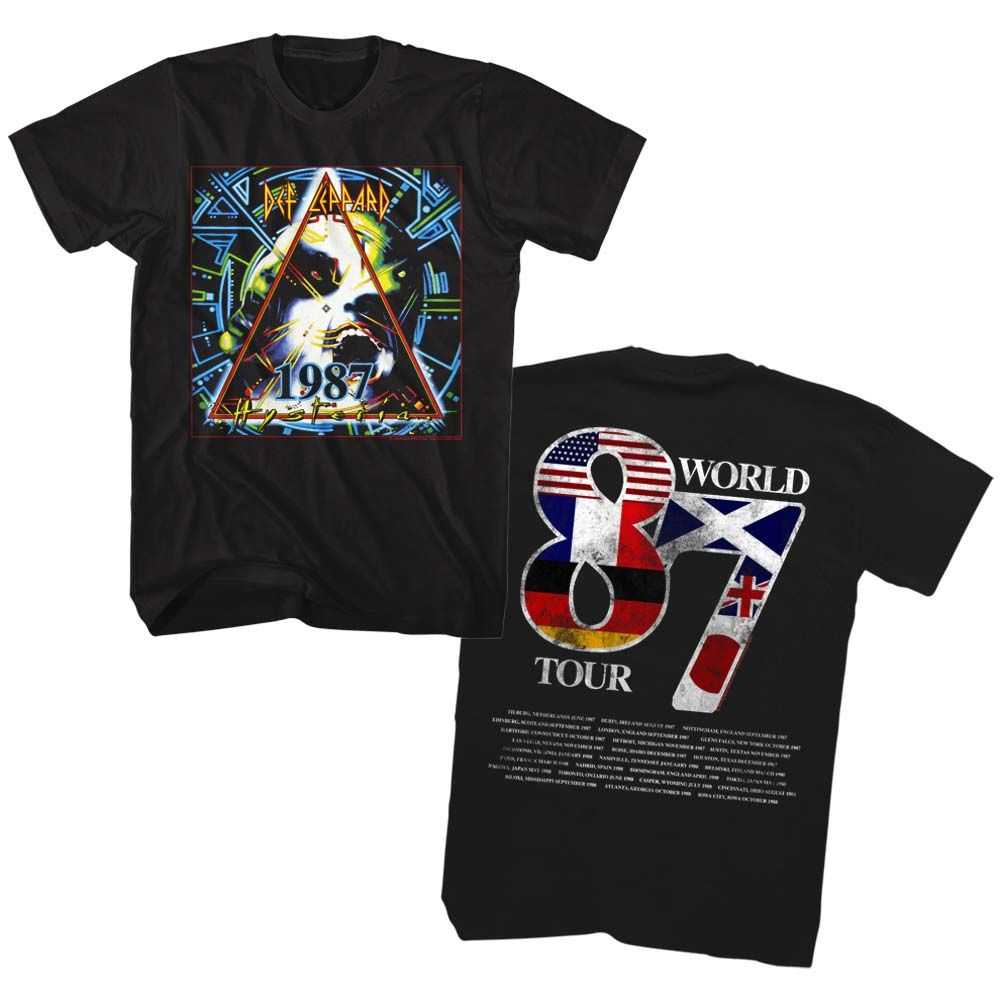 Def Leppard - DEF WORLD TOUR Adult Shirt
