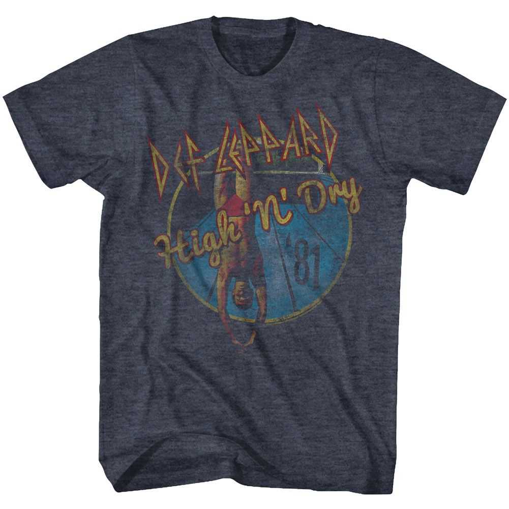 Def Leppard - FADE-Y HIGH N DRY Adult Shirt