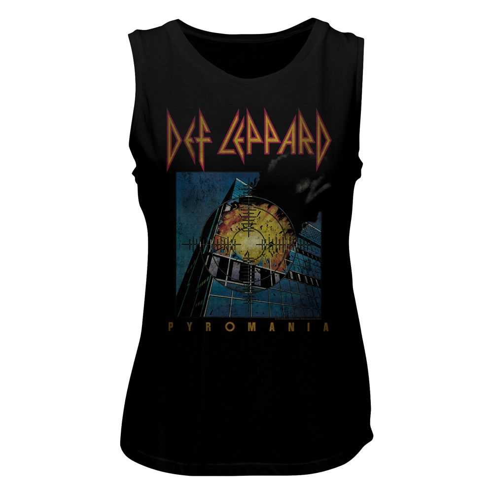 Def Leppard - FADED PYROMANIA Adult Shirt