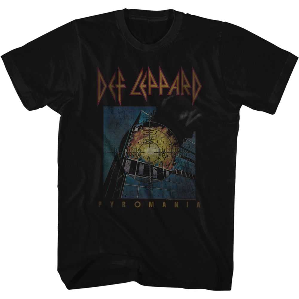 Def Leppard - FADED PYROMANIA Adult Shirt
