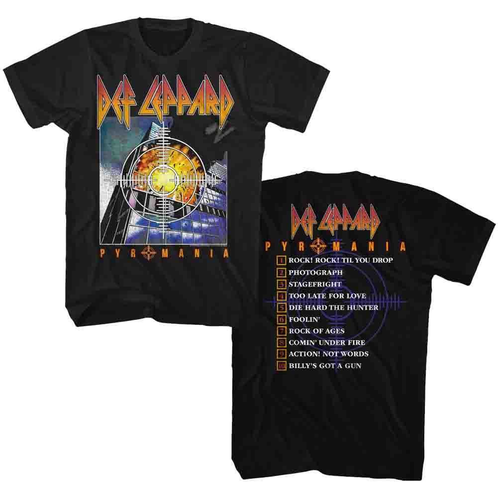 Def Leppard - PYRO ALBUM Adult Shirt