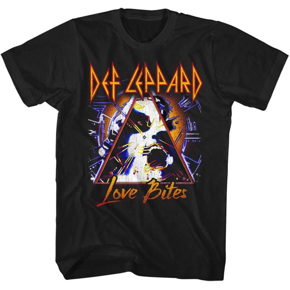 Def Leppard - LOVE BITES Adult Shirt