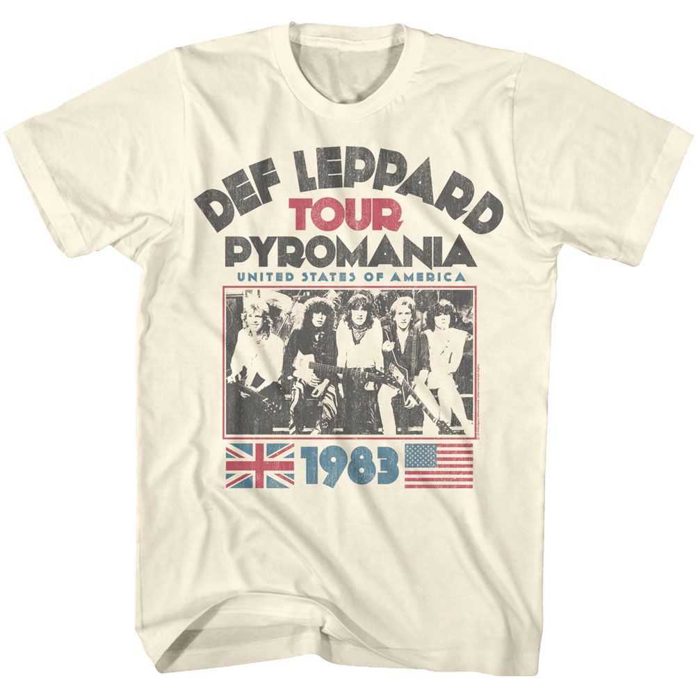 Def Leppard - PYRO TOUR Adult Shirt