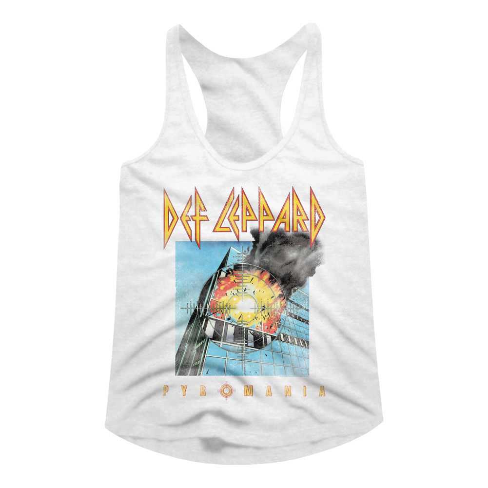 Def Leppard - FADED PYROMANIA Adult Shirt