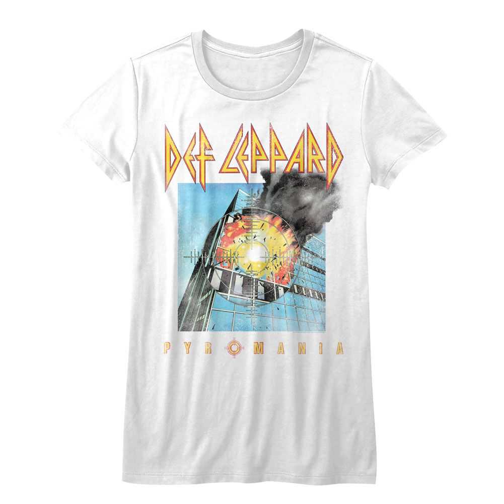 Def Leppard - FADED PYROMANIA Adult Shirt
