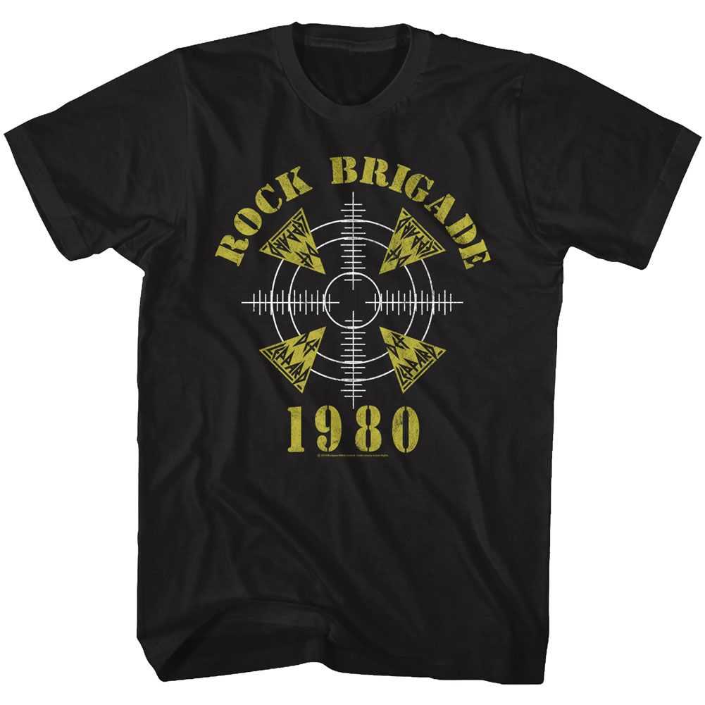 Def Leppard - ROCK BRIGADE Adult Shirt