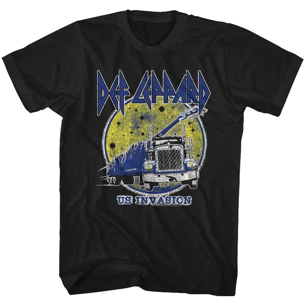 Def Leppard - US INVASION Adult Shirt