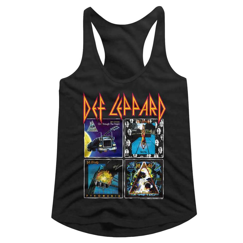 Def Leppard - 80SALBUMS Adult Shirt