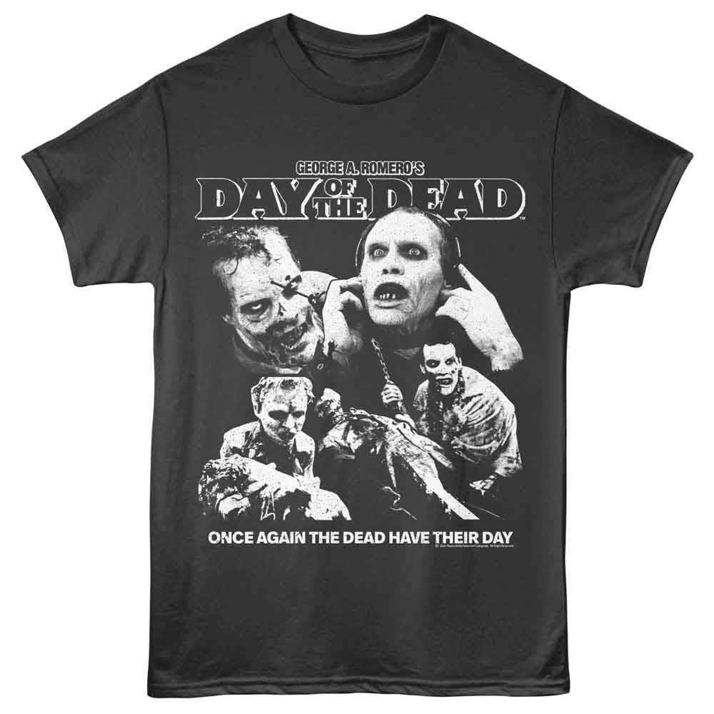 Day of the Dead - DOTD MONOTONE COLLAGE Adult Shirt
