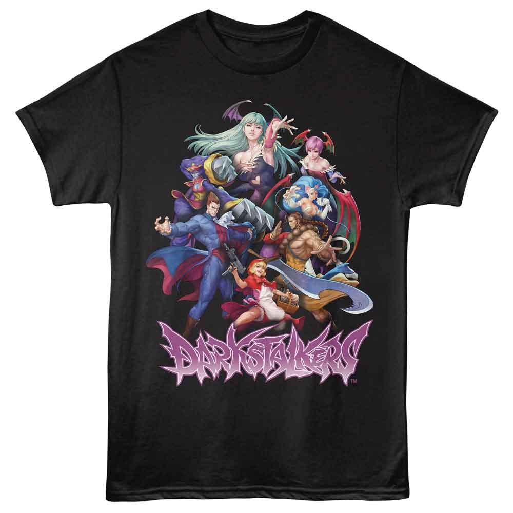 Darkstalkers - DARKSTALKERS RESURRECTION GROUP Adult Shirt