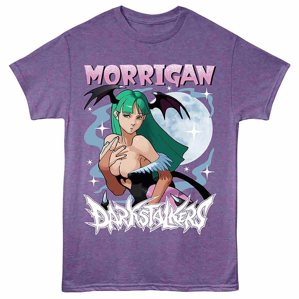 Darkstalkers - DARKSTALKERS MORRIGAN Adult Shirt