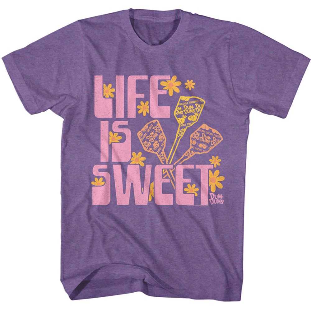 Dum Dums - DUM DUMS LIFE IS SWEET Adult Shirt