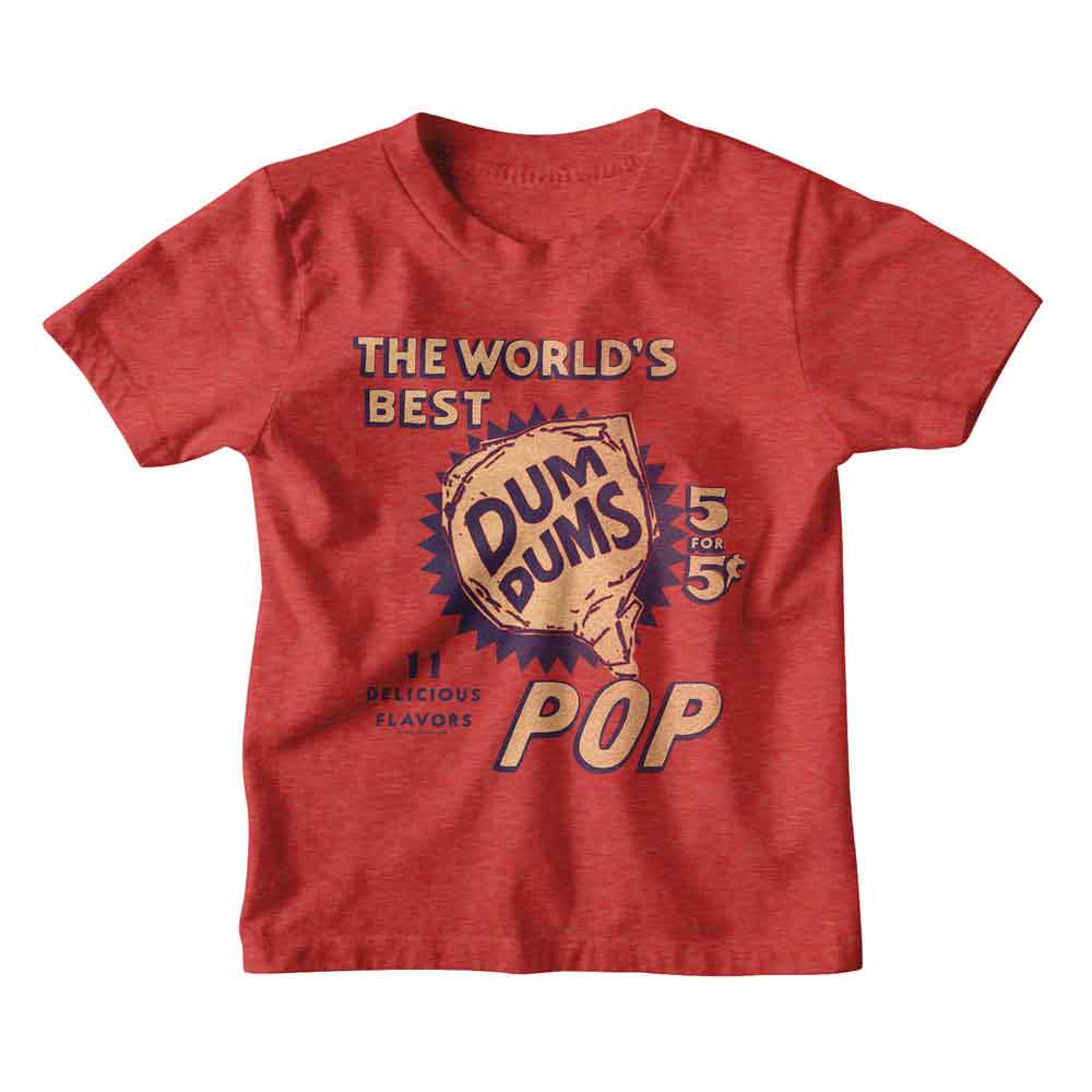Dum Dums - DUM DUMS FIVE FOR FIVE Youth Shirt