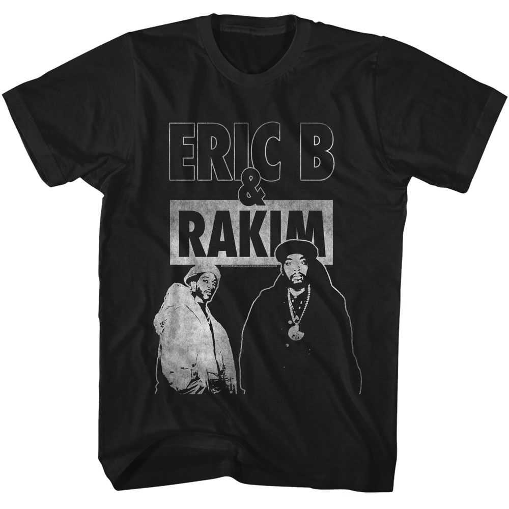 Eric B and Rakim - ERIC B AND RAKIM BLACKOUT Adult Shirt