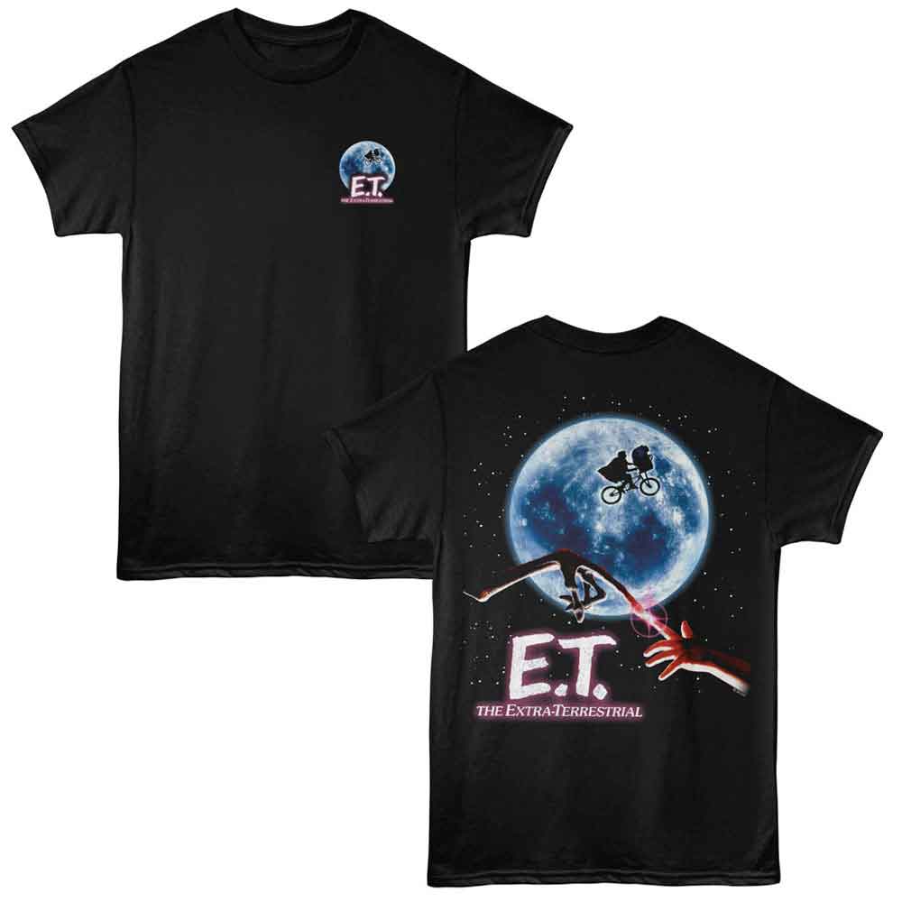 ET - ET MOON F B Adult Shirt