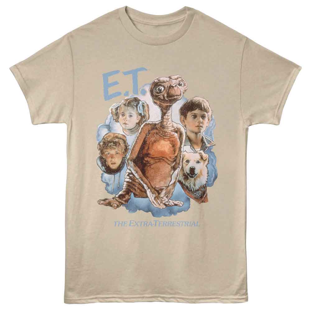 ET - ET CHARACTER CLOUD Adult Shirt