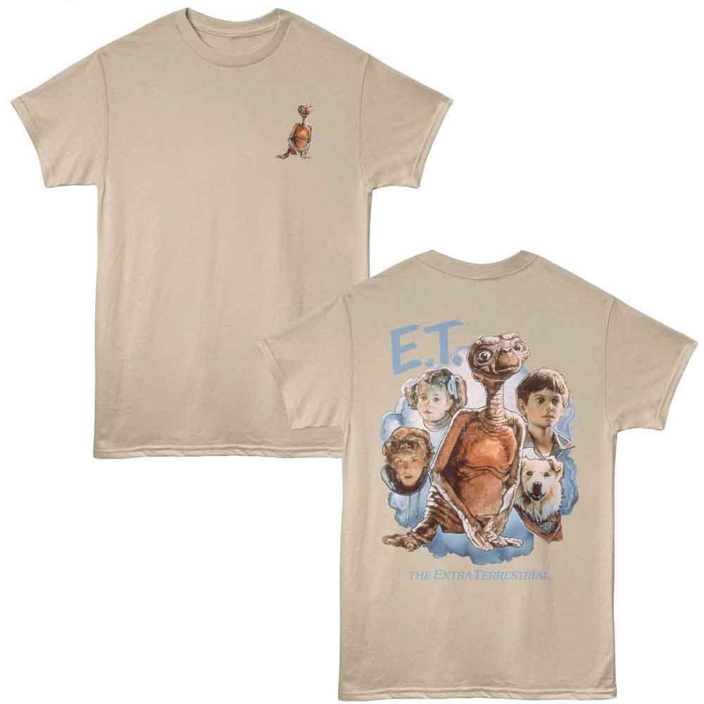 ET - ET CHARACTER CLOUD F B Adult Shirt