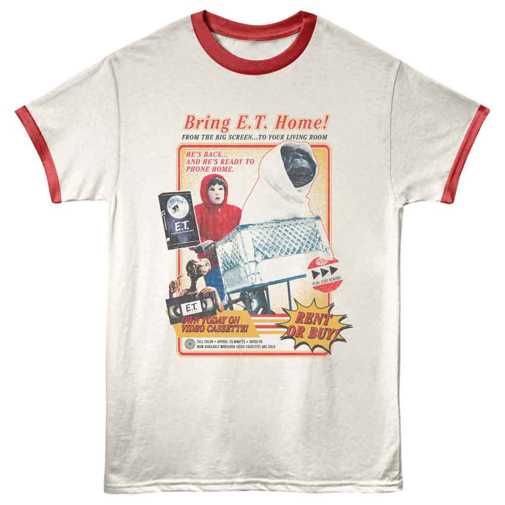 ET - ET BRING ET HOME Adult Shirt