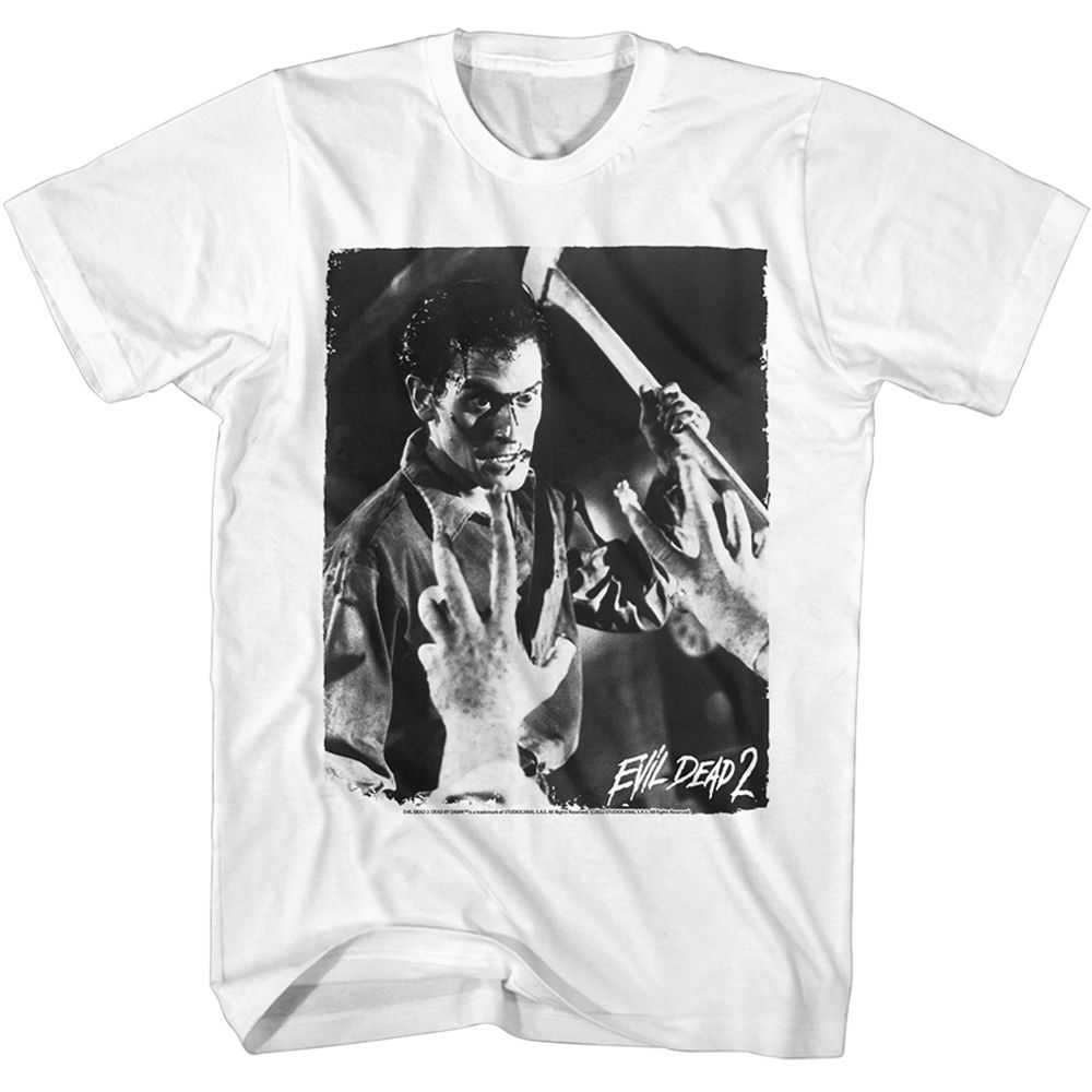 Evil Dead - EVIL DEAD ASH WITH AXE Adult Shirt