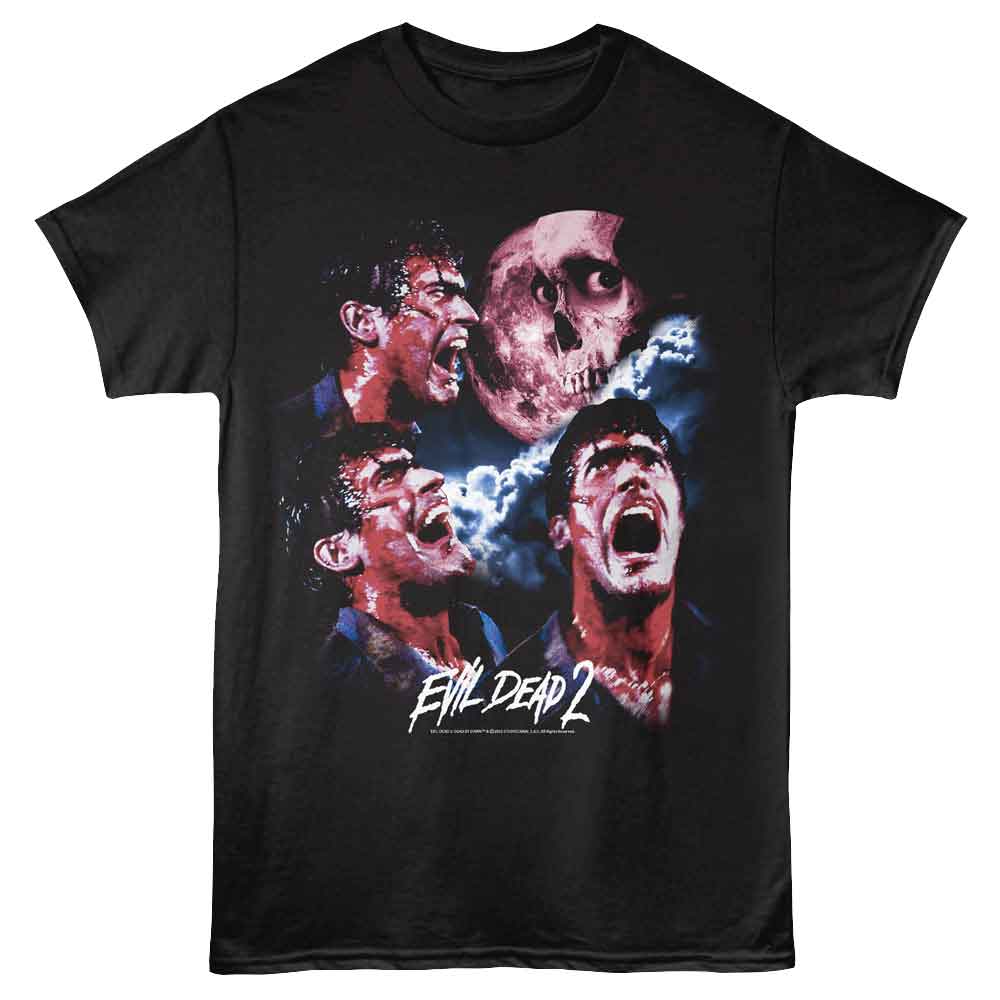 Evil Dead - EVIL DEAD THREE ASH MOON Adult Shirt