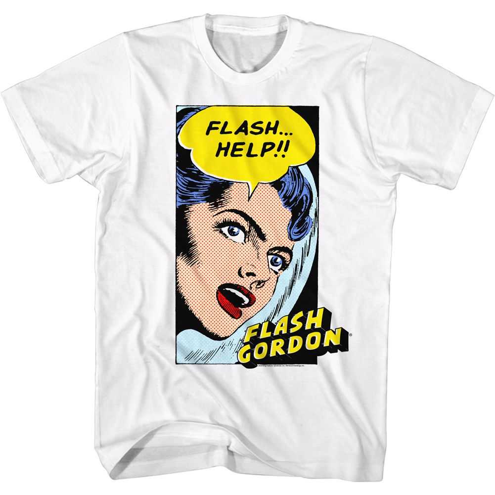 Flash Gordon - HELP Adult Shirt