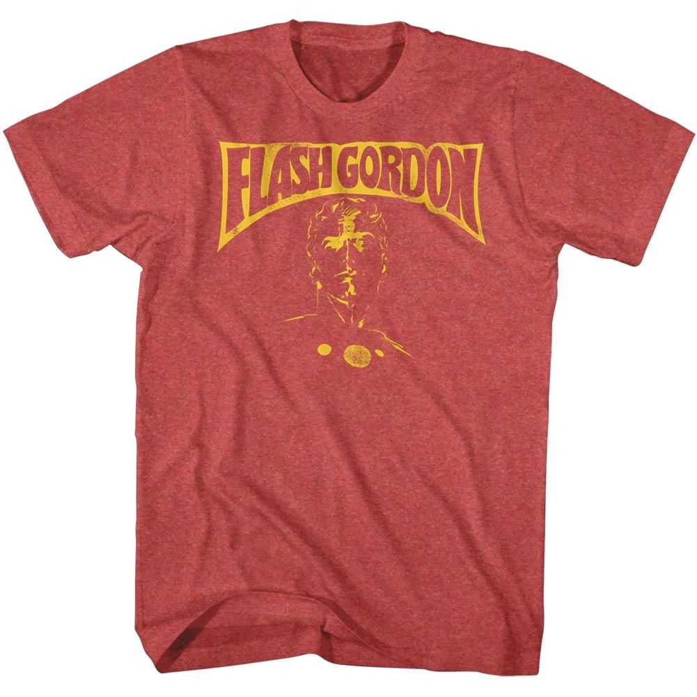 Flash Gordon - FLASH BUST Adult Shirt
