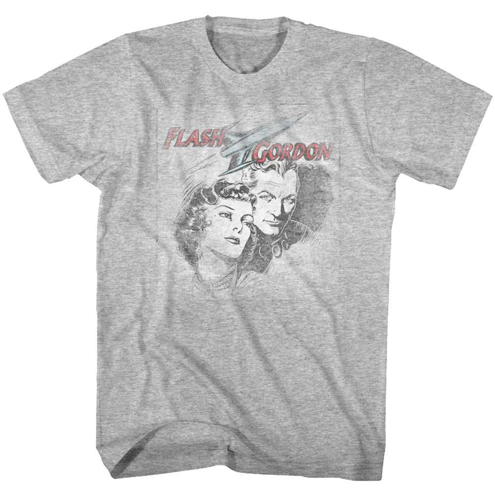 Flash Gordon - FLASH HEAD Adult Shirt