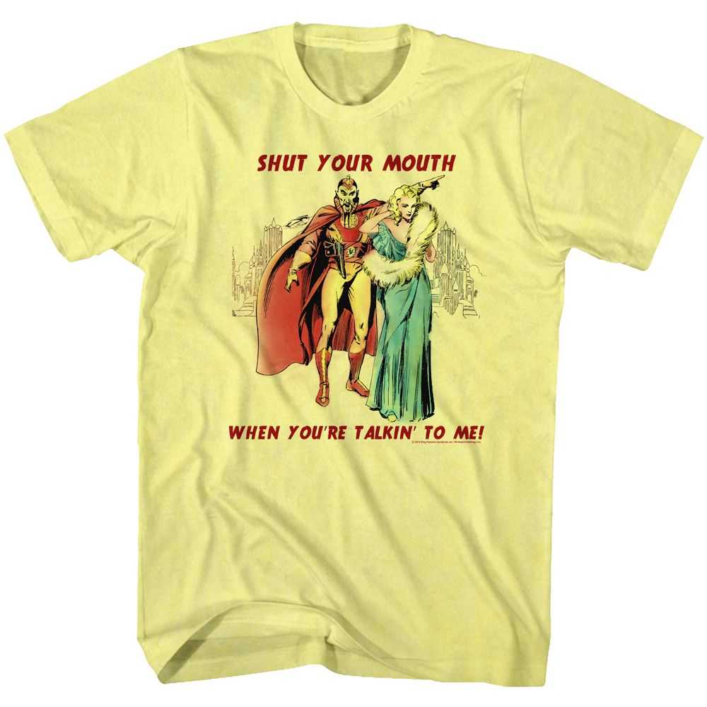 Flash Gordon - SHUT IT Adult Shirt