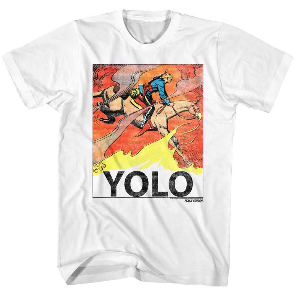 Flash Gordon - YOLO Adult Shirt