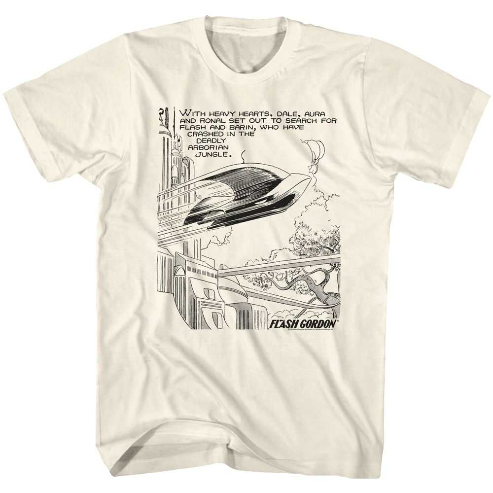 Flash Gordon - HEAVY HEARTS Adult Shirt