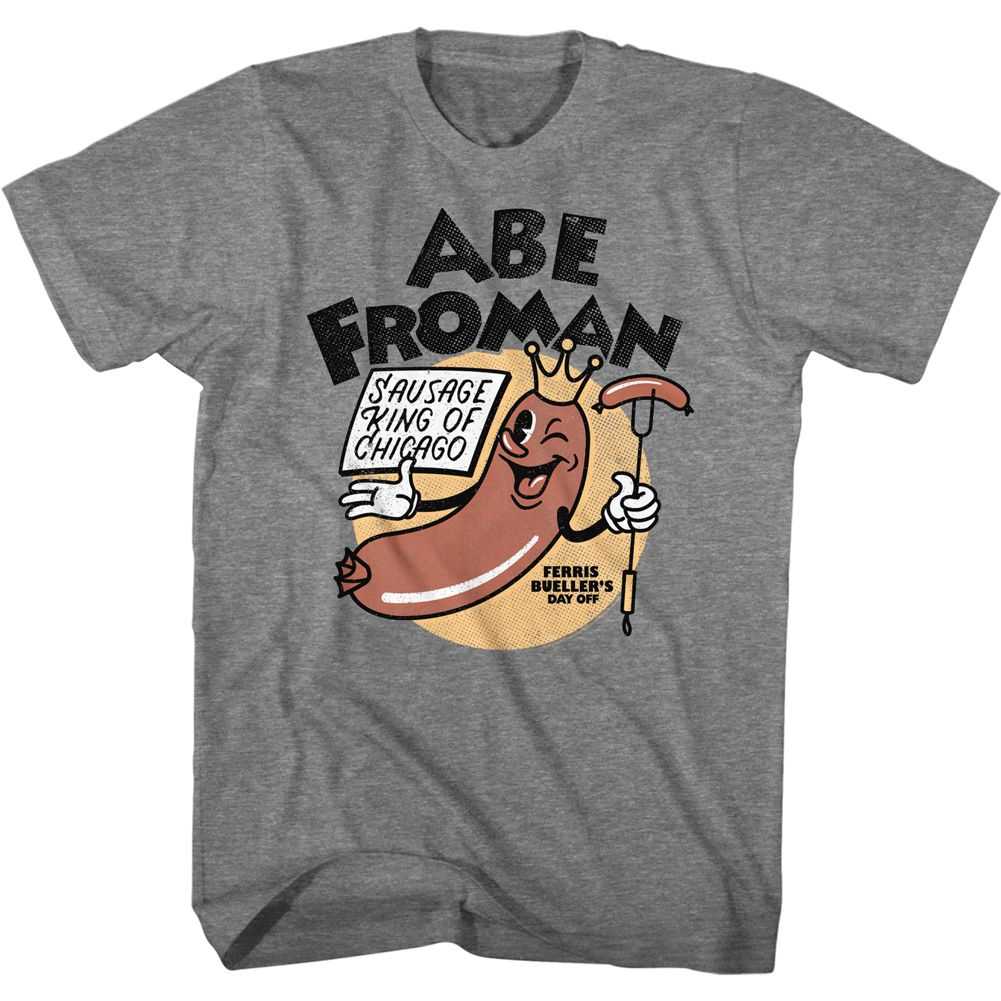 Ferris Buellers Day Off - ABE FROMAN Adult Shirt