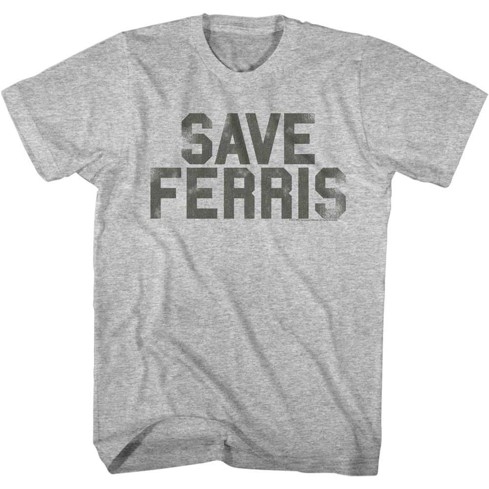 Ferris Buellers Day Off - SAVE FERRIS PENANT Adult Shirt