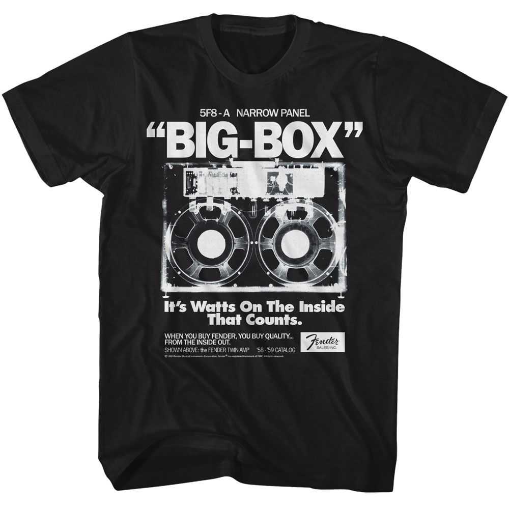 Fender - FENDER BIG BOX Adult Shirt