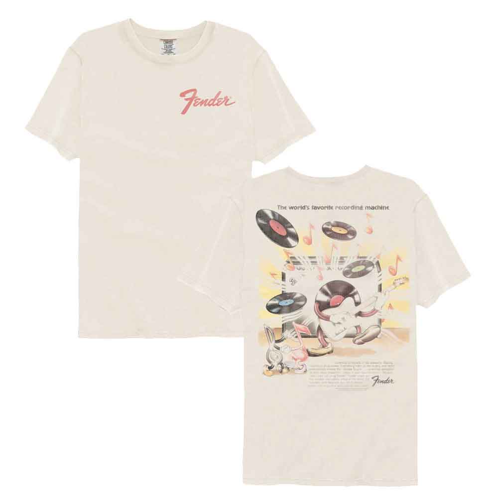 Fender - FENDER 70S RECORD POSTER F B Adult Shirt