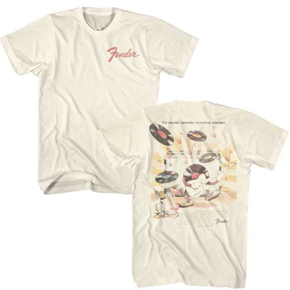 Fender - FENDER 70S RECORD POSTER Adult Shirt