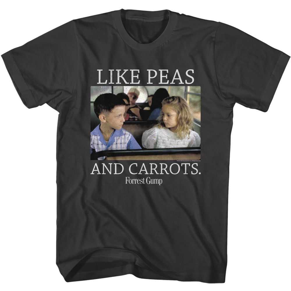 Forrest Gump - FORREST GUMP LIKE PEAS AND CARROTS Adult Shirt
